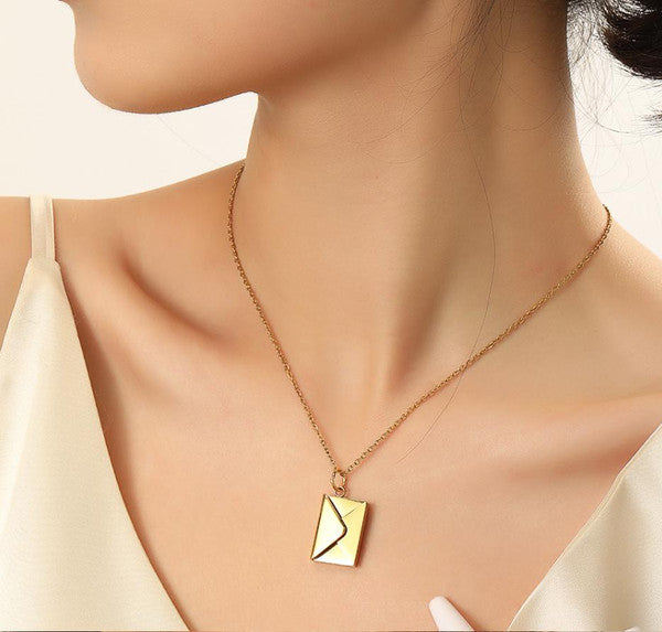 Collier lettre d'amour pour maman